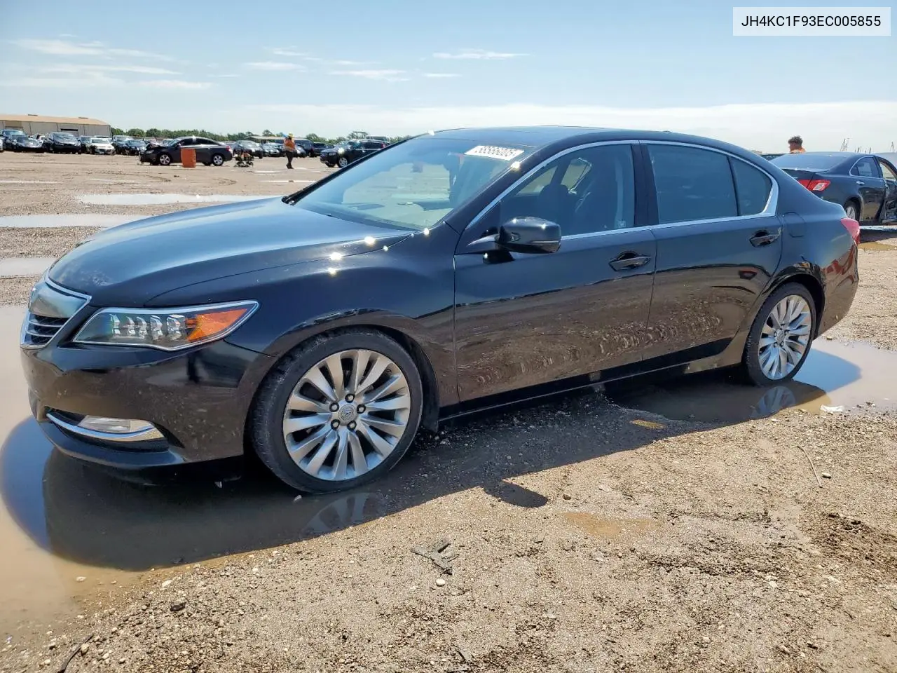 2014 Acura Rlx Advance VIN: JH4KC1F93EC005855 Lot: 58566005