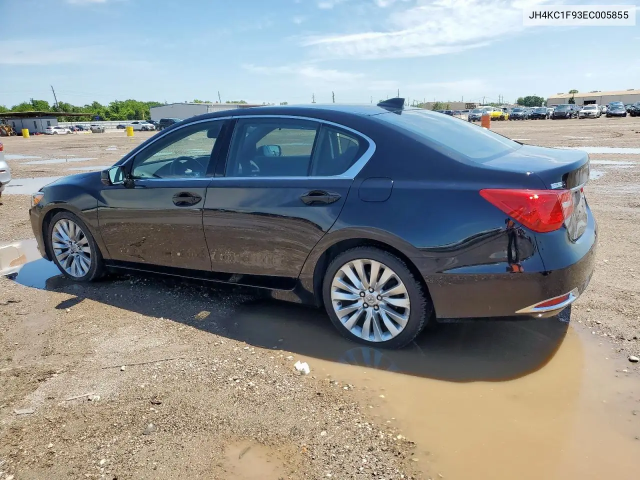 2014 Acura Rlx Advance VIN: JH4KC1F93EC005855 Lot: 58566005