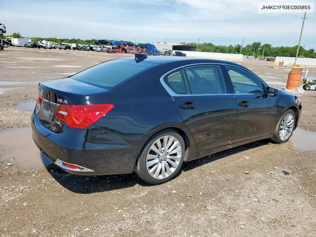 2014 Acura Rlx Advance VIN: JH4KC1F93EC005855 Lot: 58566005