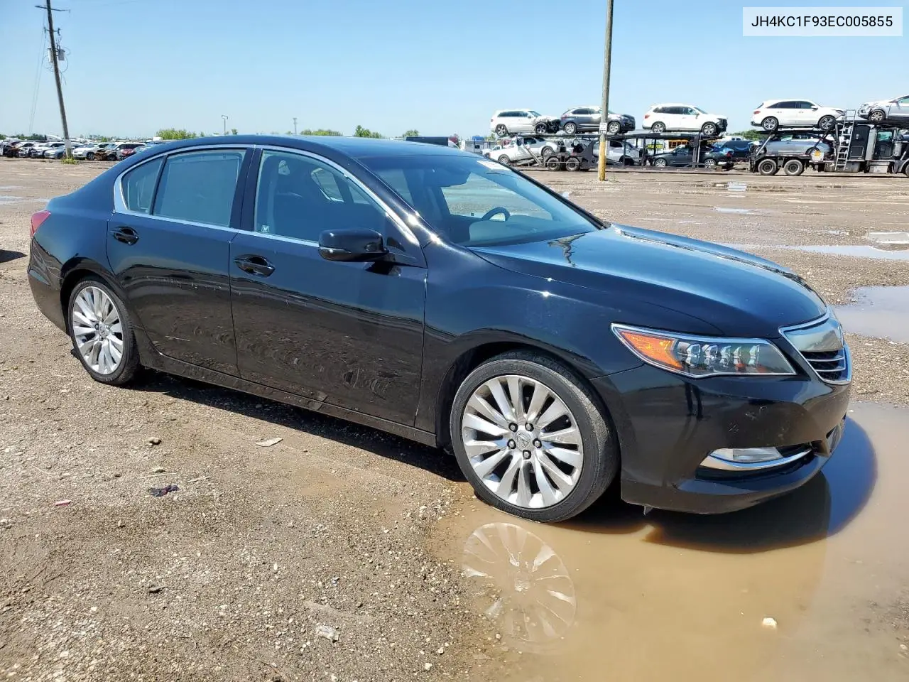 2014 Acura Rlx Advance VIN: JH4KC1F93EC005855 Lot: 58566005