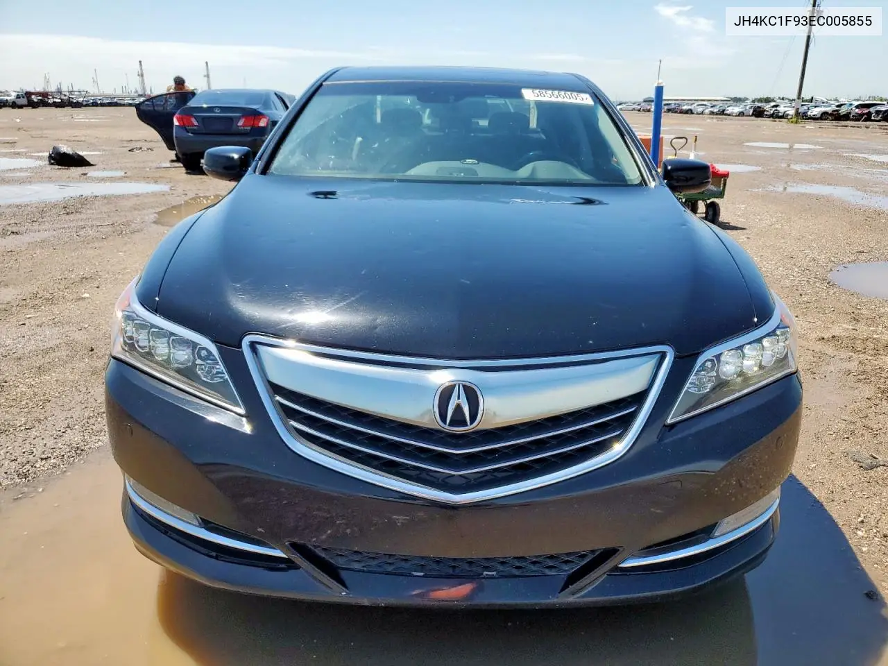 2014 Acura Rlx Advance VIN: JH4KC1F93EC005855 Lot: 58566005