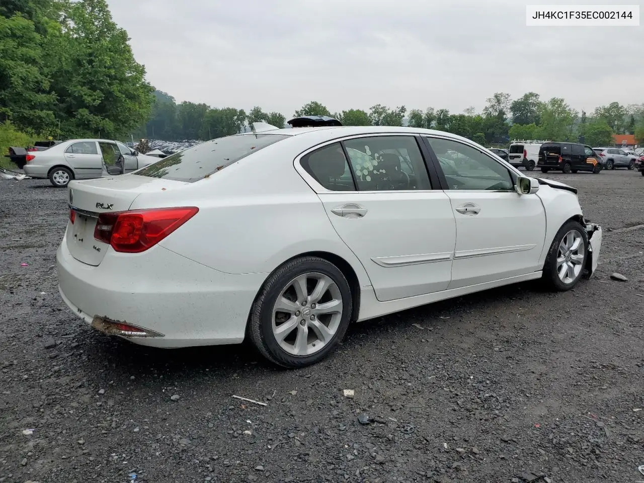 2014 Acura Rlx VIN: JH4KC1F35EC002144 Lot: 59033925