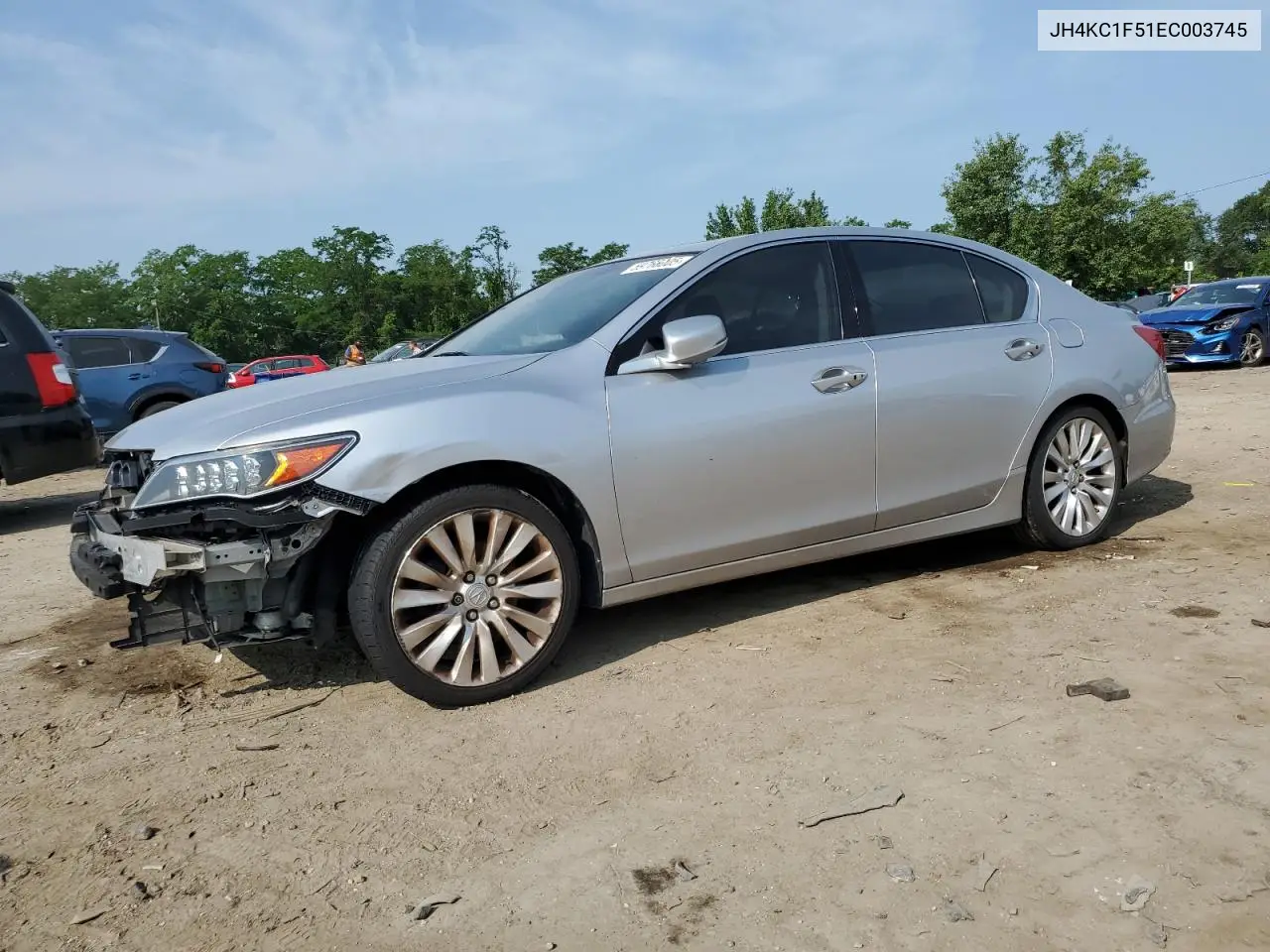 2014 Acura Rlx Tech VIN: JH4KC1F51EC003745 Lot: 59766005