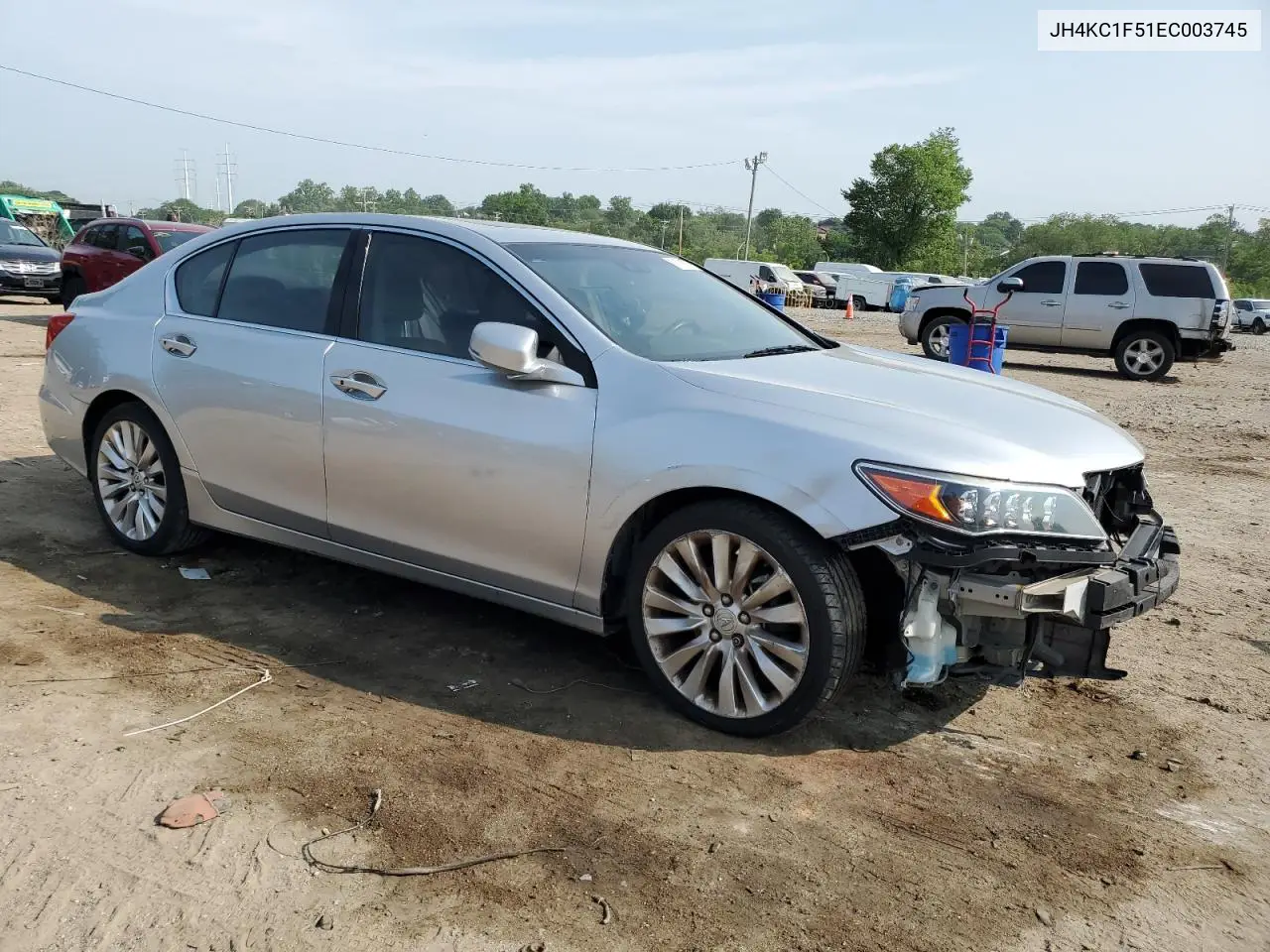2014 Acura Rlx Tech VIN: JH4KC1F51EC003745 Lot: 59766005