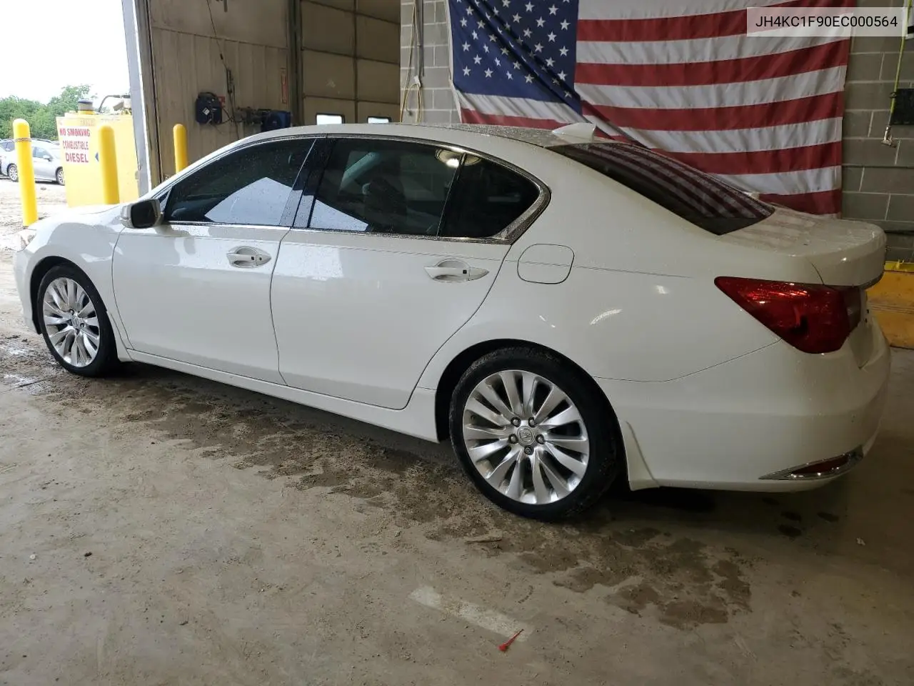 2014 Acura Rlx Advance VIN: JH4KC1F90EC000564 Lot: 59930075
