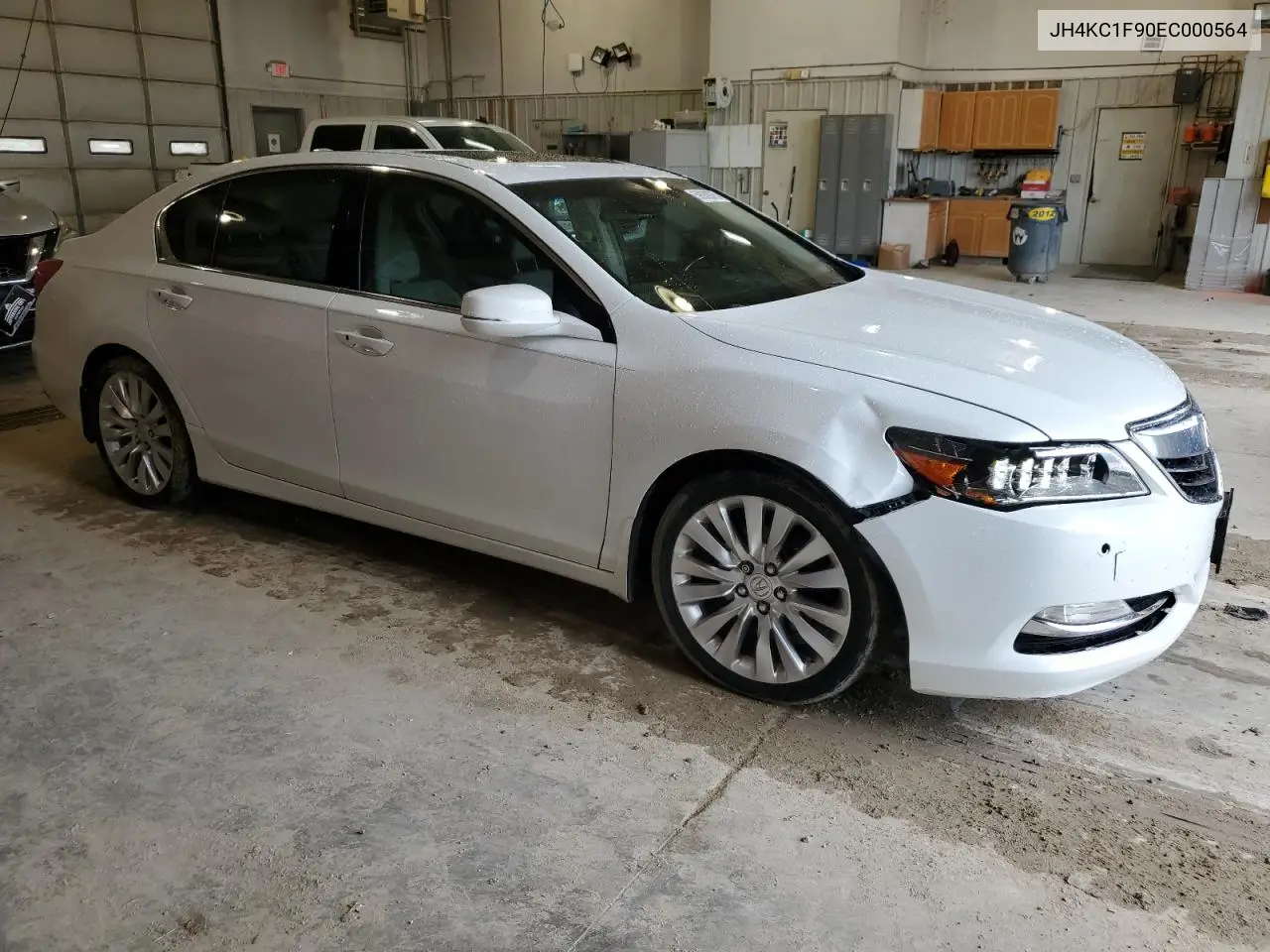 2014 Acura Rlx Advance VIN: JH4KC1F90EC000564 Lot: 59930075