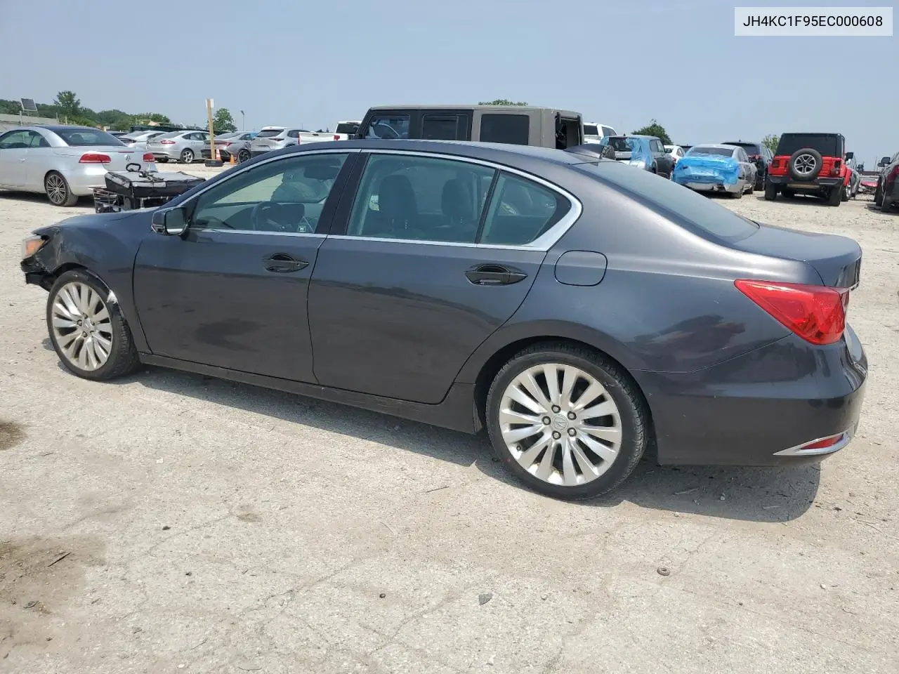 2014 Acura Rlx Advance VIN: JH4KC1F95EC000608 Lot: 60130135