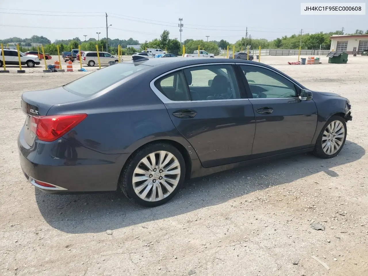 2014 Acura Rlx Advance VIN: JH4KC1F95EC000608 Lot: 60130135