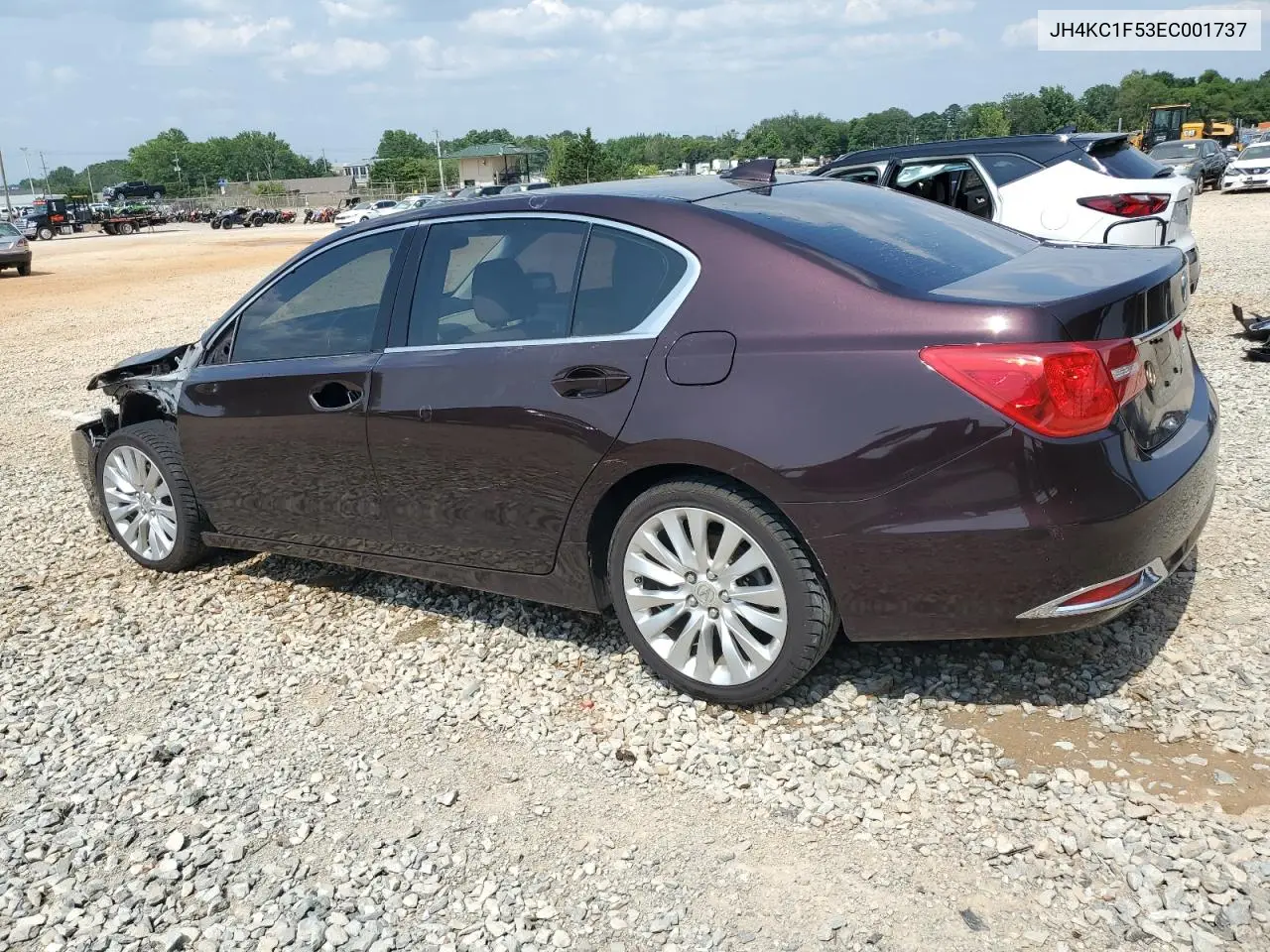 2014 Acura Rlx Tech VIN: JH4KC1F53EC001737 Lot: 60212365