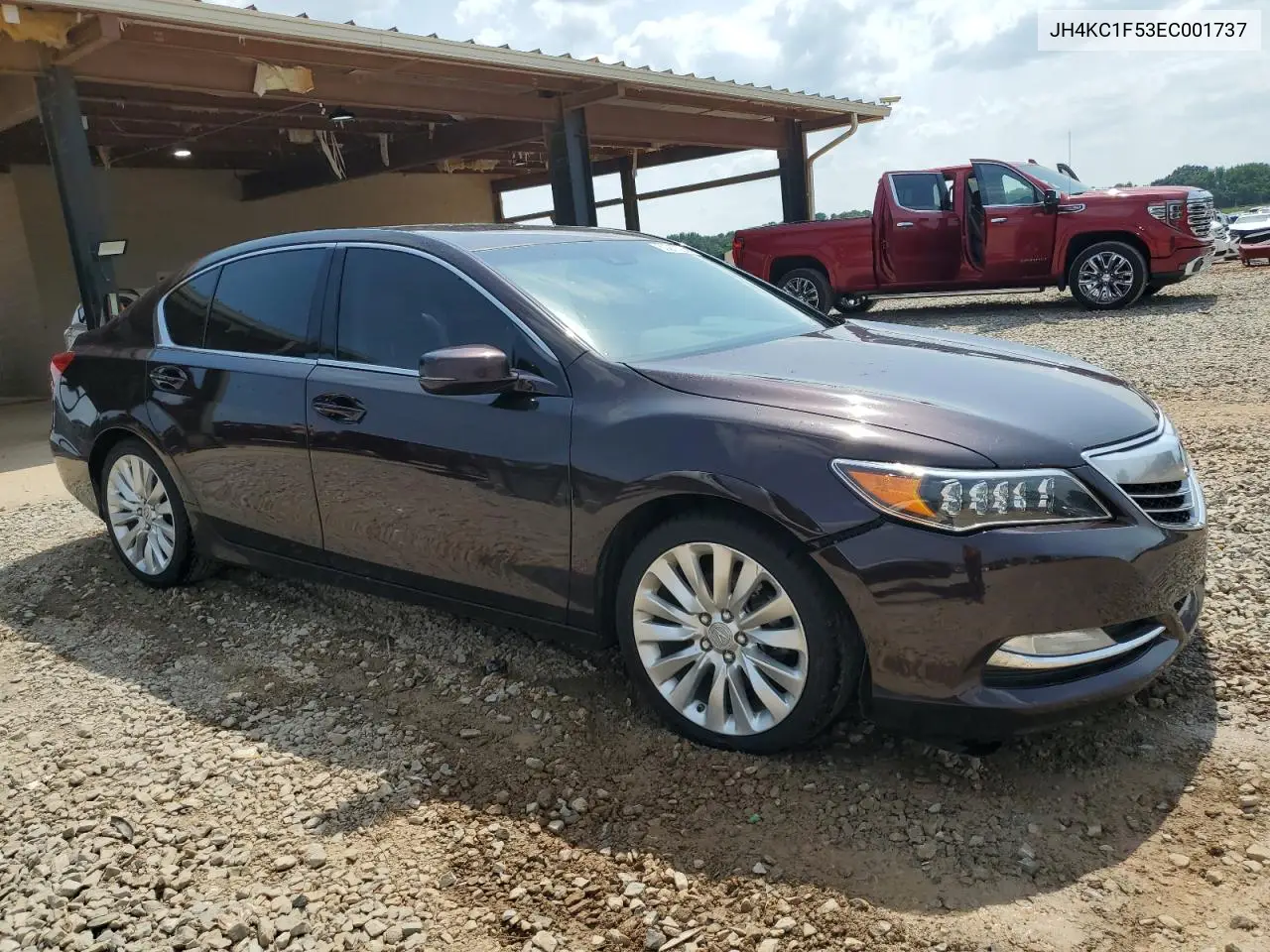 2014 Acura Rlx Tech VIN: JH4KC1F53EC001737 Lot: 60212365