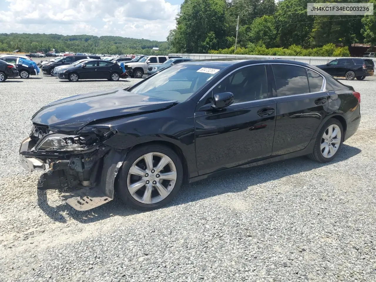 2014 Acura Rlx VIN: JH4KC1F34EC003236 Lot: 60473265