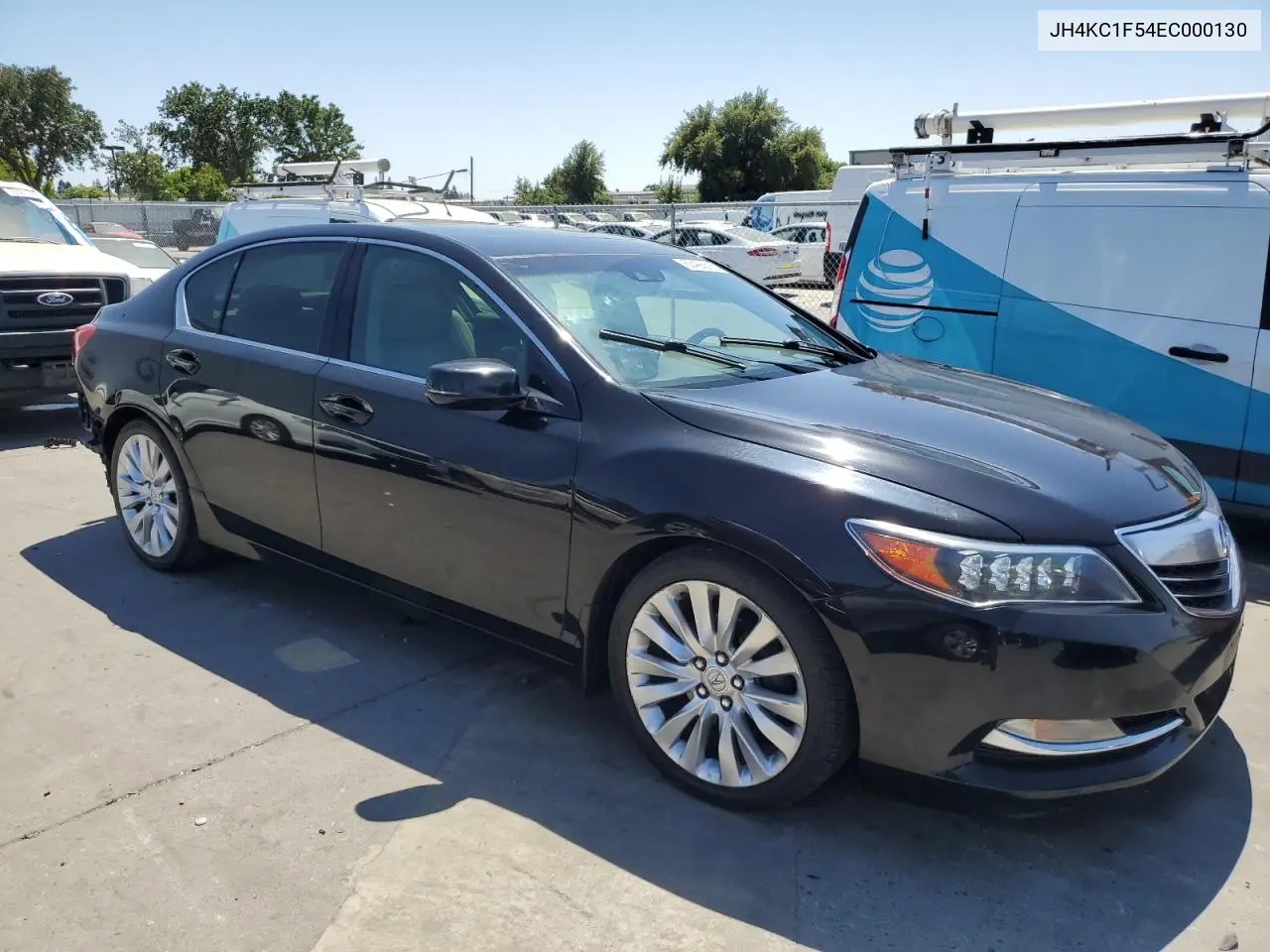 2014 Acura Rlx Tech VIN: JH4KC1F54EC000130 Lot: 60496615