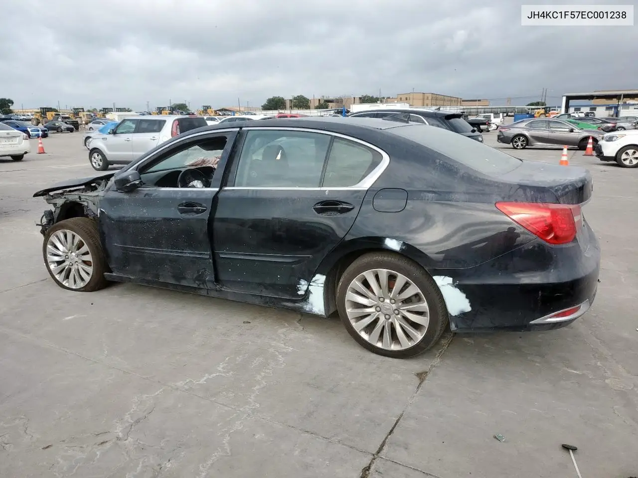 2014 Acura Rlx Tech VIN: JH4KC1F57EC001238 Lot: 61379615