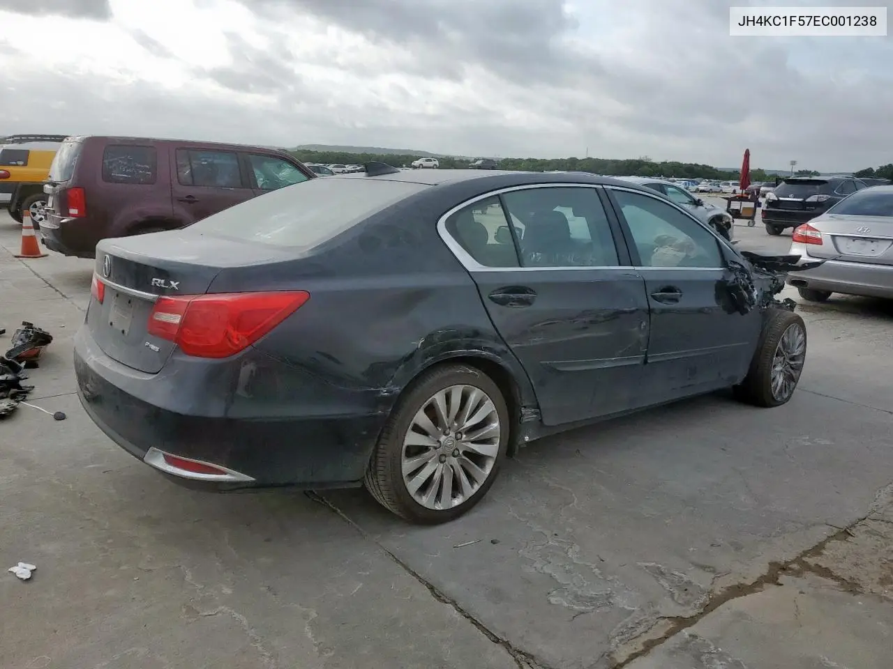 2014 Acura Rlx Tech VIN: JH4KC1F57EC001238 Lot: 61379615