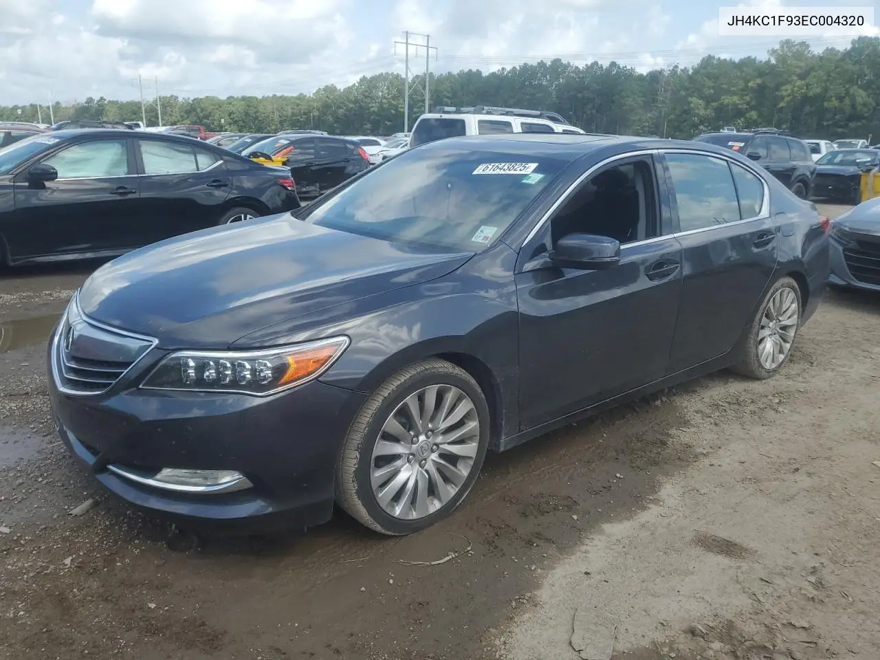 2014 Acura Rlx Advance VIN: JH4KC1F93EC004320 Lot: 61643825