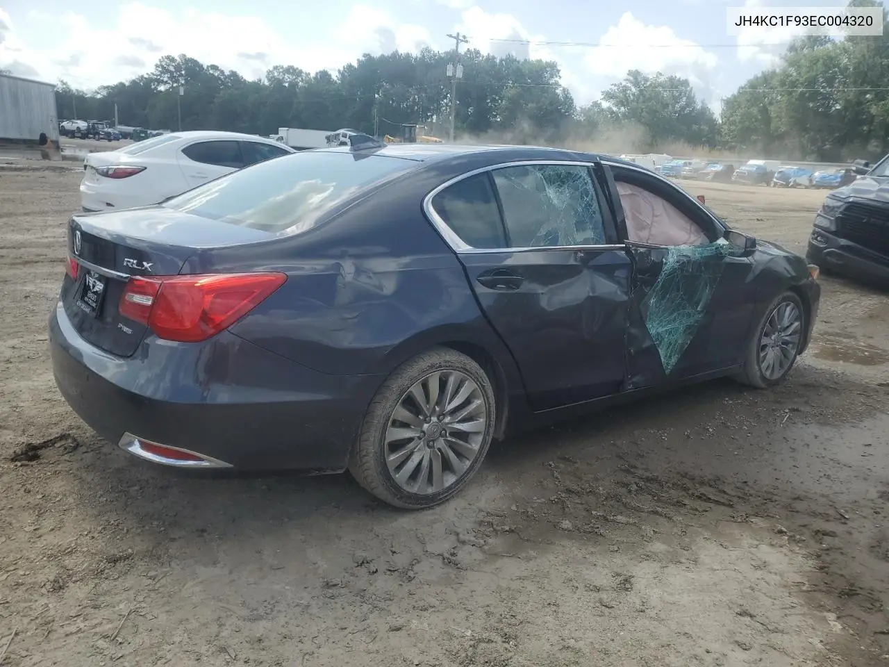 2014 Acura Rlx Advance VIN: JH4KC1F93EC004320 Lot: 61643825
