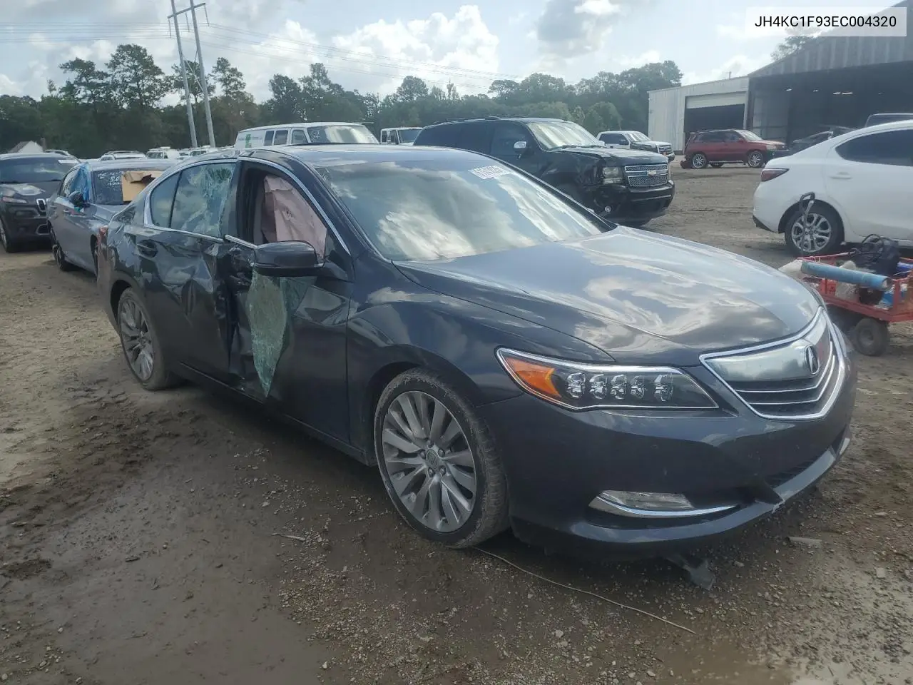 2014 Acura Rlx Advance VIN: JH4KC1F93EC004320 Lot: 61643825