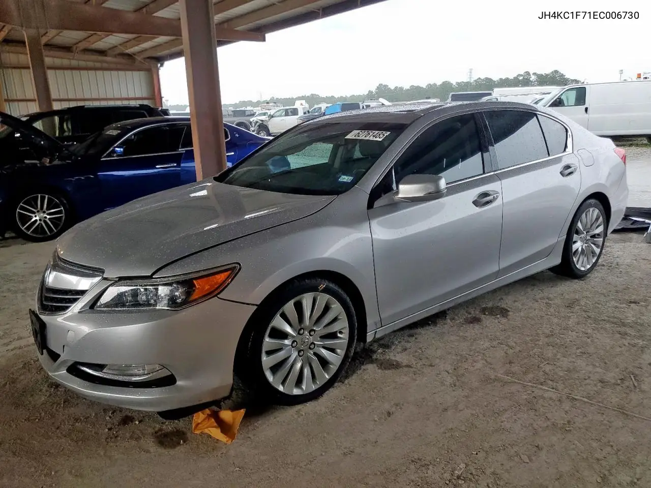 2014 Acura Rlx Tech-Audio VIN: JH4KC1F71EC006730 Lot: 62761485