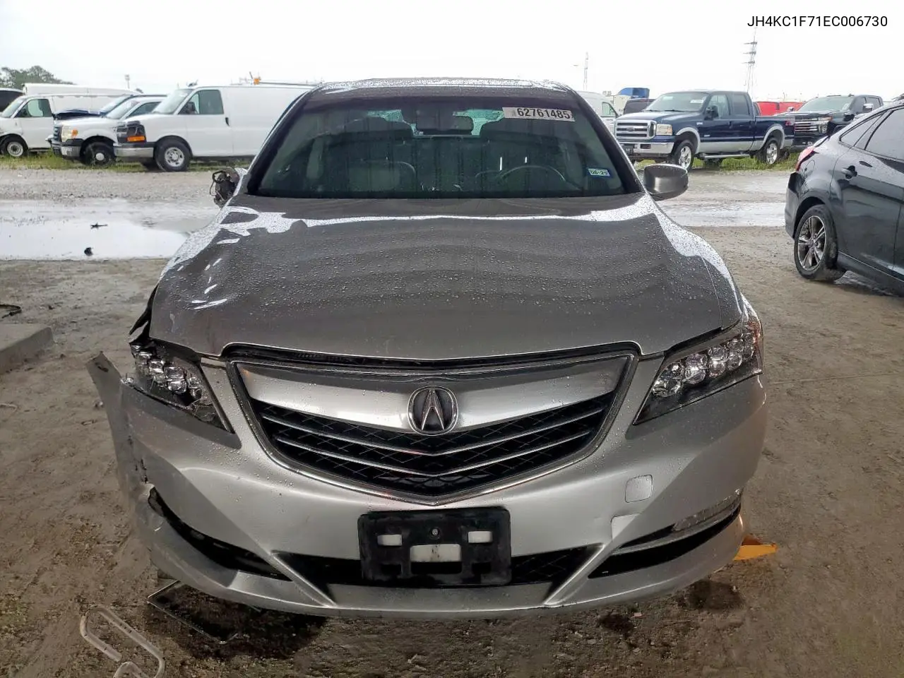 2014 Acura Rlx Tech-Audio VIN: JH4KC1F71EC006730 Lot: 62761485