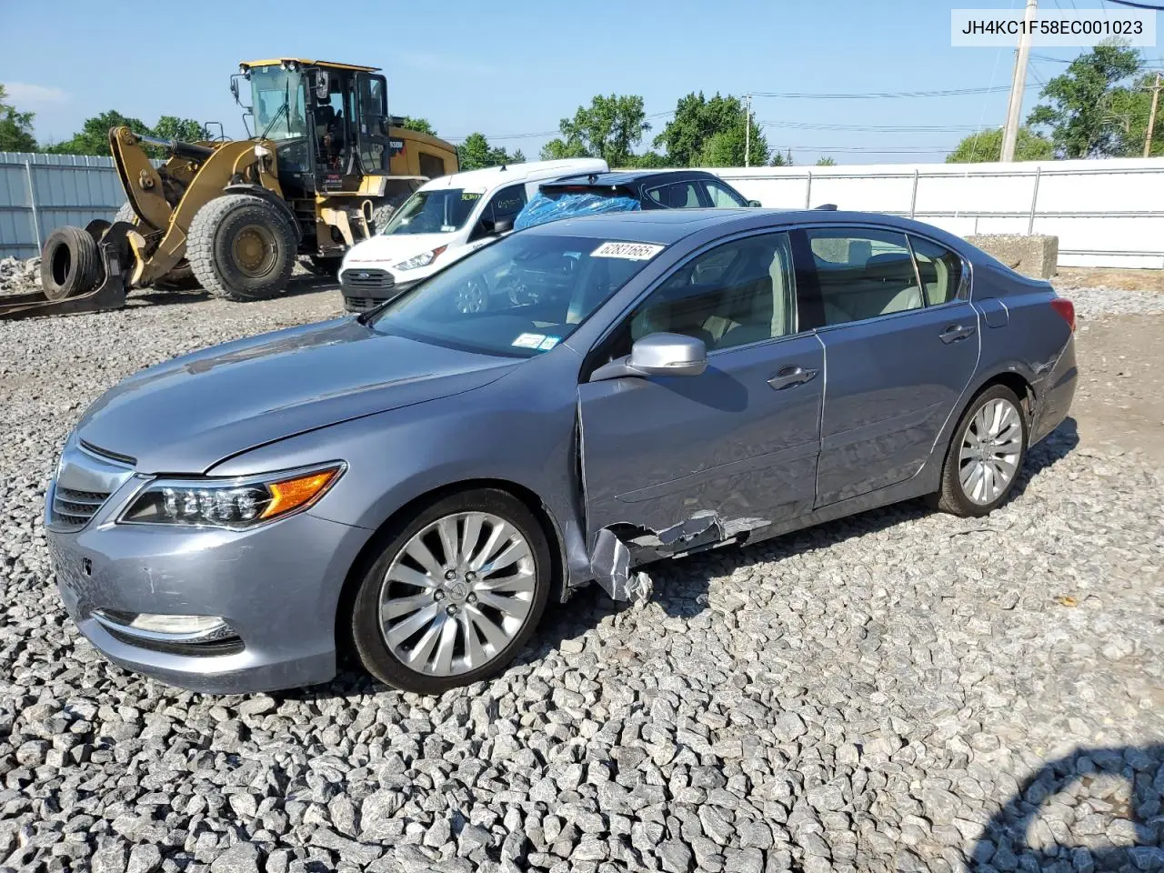 2014 Acura Rlx Tech VIN: JH4KC1F58EC001023 Lot: 62831665