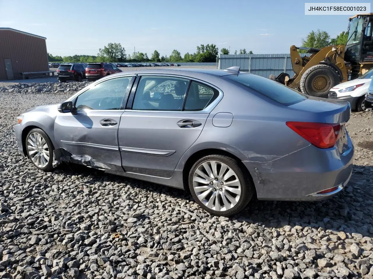 2014 Acura Rlx Tech VIN: JH4KC1F58EC001023 Lot: 62831665