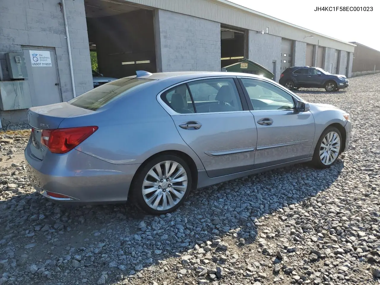 2014 Acura Rlx Tech VIN: JH4KC1F58EC001023 Lot: 62831665
