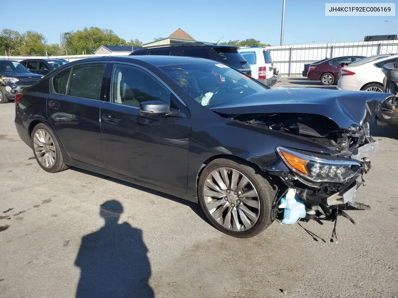 2014 Acura Rlx Advance VIN: JH4KC1F92EC006169 Lot: 70839524