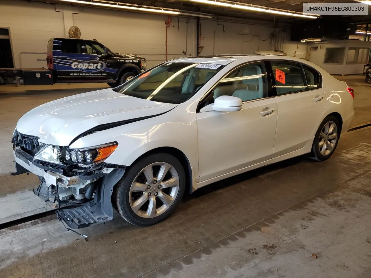 2014 Acura Rlx Advance VIN: JH4KC1F96EC800303 Lot: 79109624