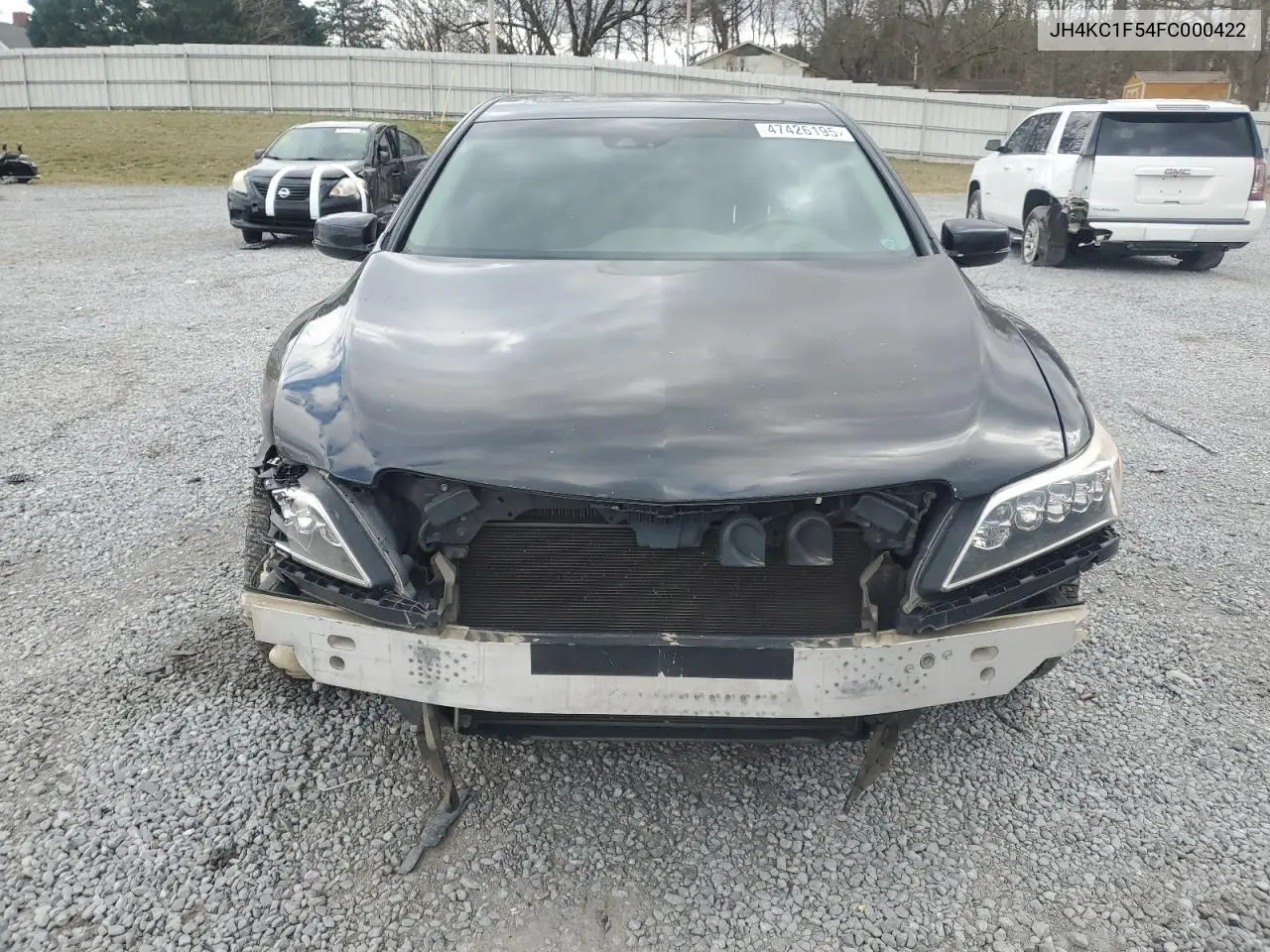 2015 Acura Rlx Tech VIN: JH4KC1F54FC000422 Lot: 47426195