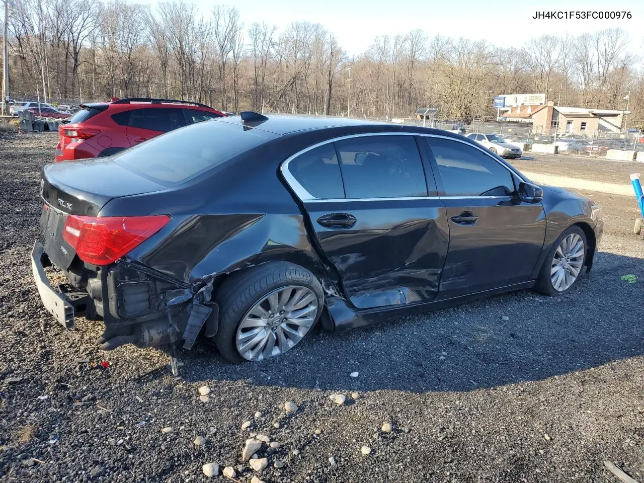 2015 Acura Rlx Tech VIN: JH4KC1F53FC000976 Lot: 50077375
