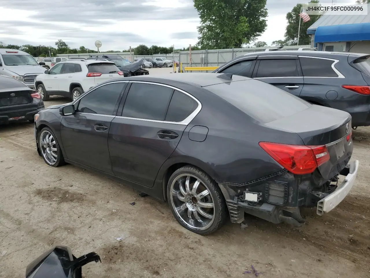 2015 Acura Rlx Advance VIN: JH4KC1F95FC000996 Lot: 56719275