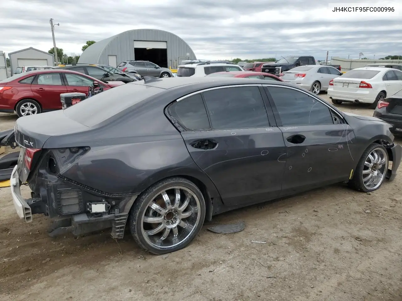 2015 Acura Rlx Advance VIN: JH4KC1F95FC000996 Lot: 56719275