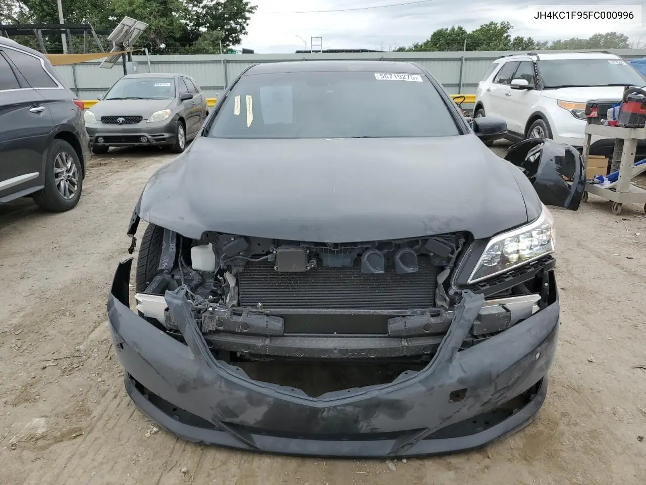 2015 Acura Rlx Advance VIN: JH4KC1F95FC000996 Lot: 56719275