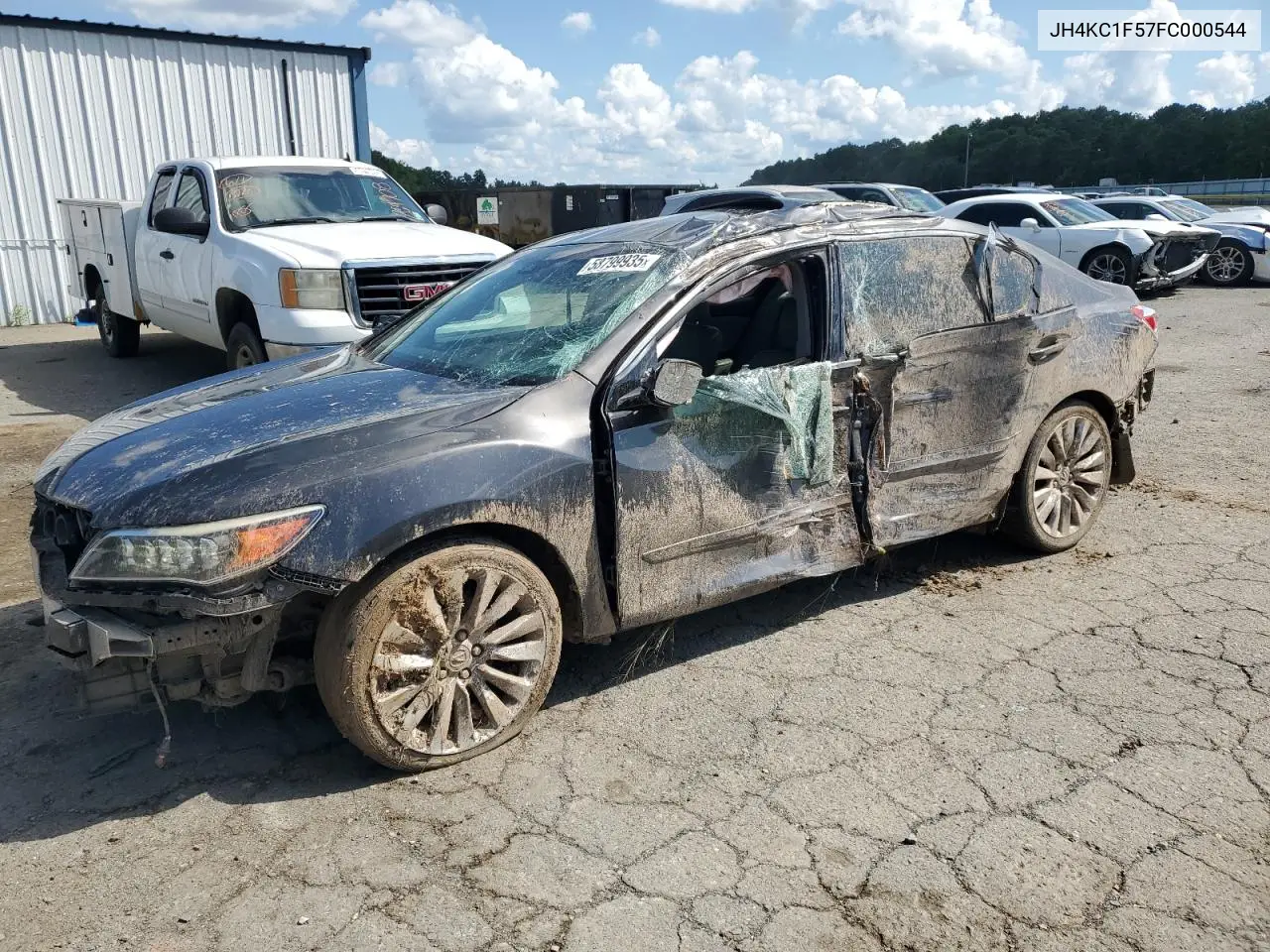 2015 Acura Rlx Tech VIN: JH4KC1F57FC000544 Lot: 58799935
