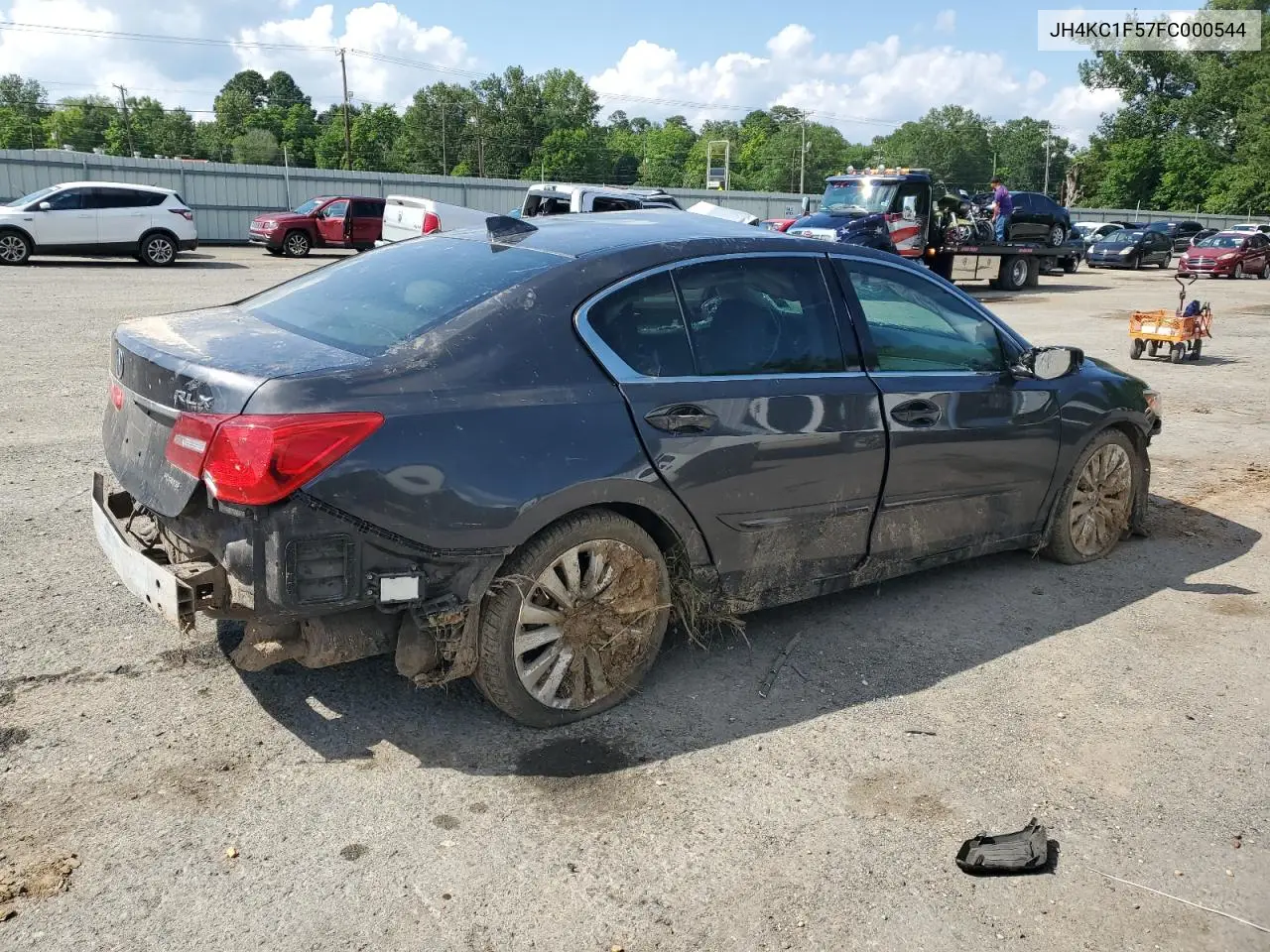 2015 Acura Rlx Tech VIN: JH4KC1F57FC000544 Lot: 58799935