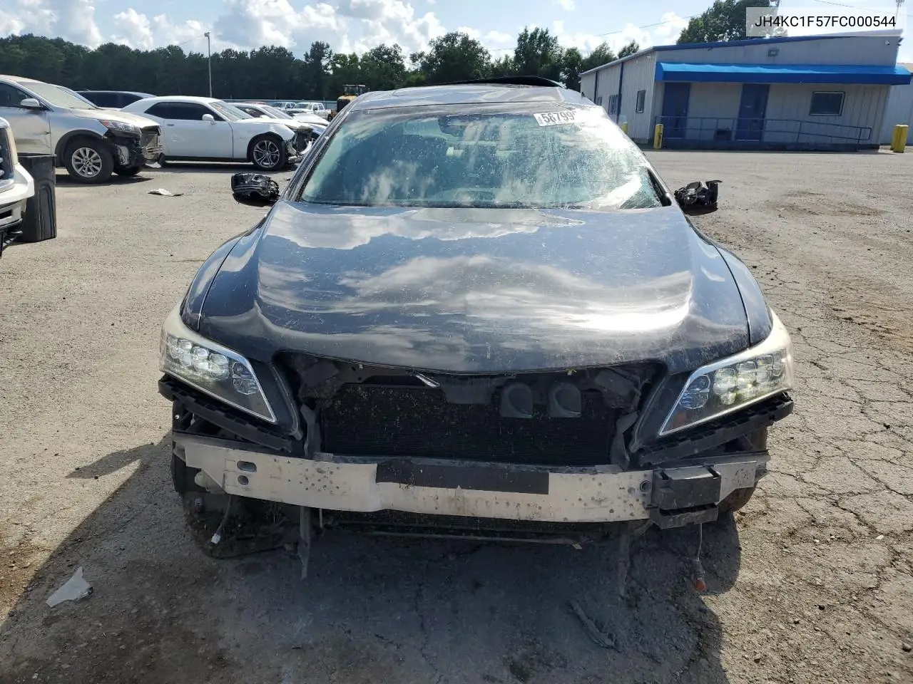2015 Acura Rlx Tech VIN: JH4KC1F57FC000544 Lot: 58799935