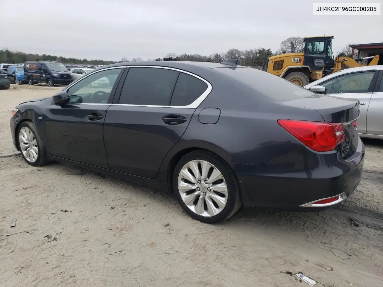2016 Acura Rlx Sport Hybrid Advance VIN: JH4KC2F96GC000285 Lot: 47346385
