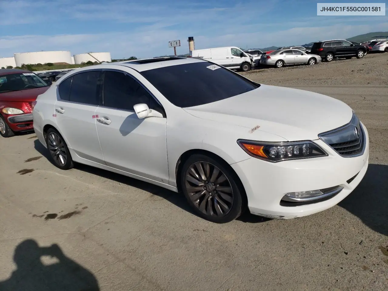 2016 Acura Rlx Tech VIN: JH4KC1F55GC001581 Lot: 51944615