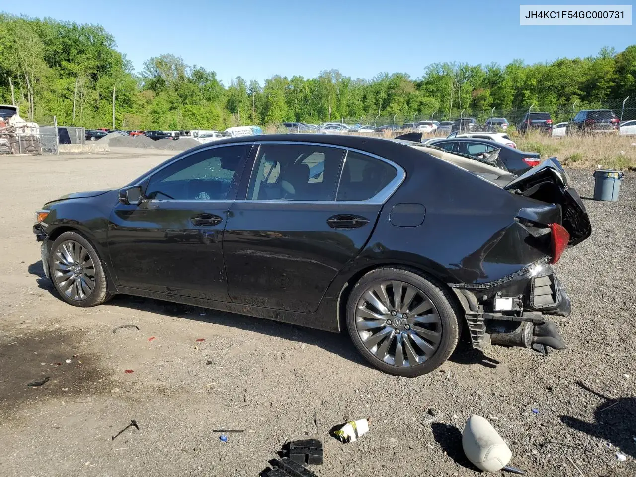 2016 Acura Rlx Tech VIN: JH4KC1F54GC000731 Lot: 54817835