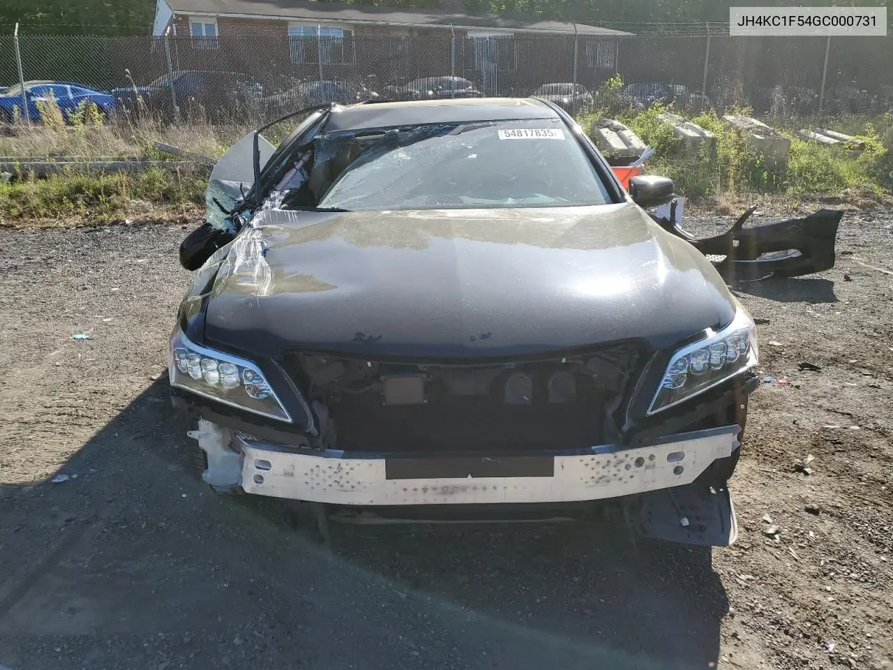 2016 Acura Rlx Tech VIN: JH4KC1F54GC000731 Lot: 54817835
