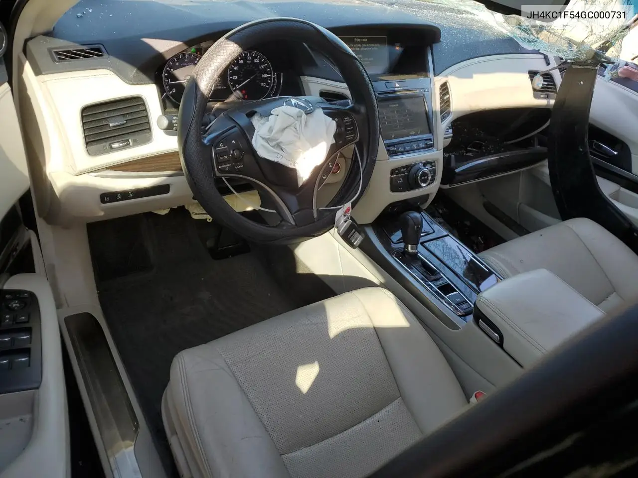 2016 Acura Rlx Tech VIN: JH4KC1F54GC000731 Lot: 54817835