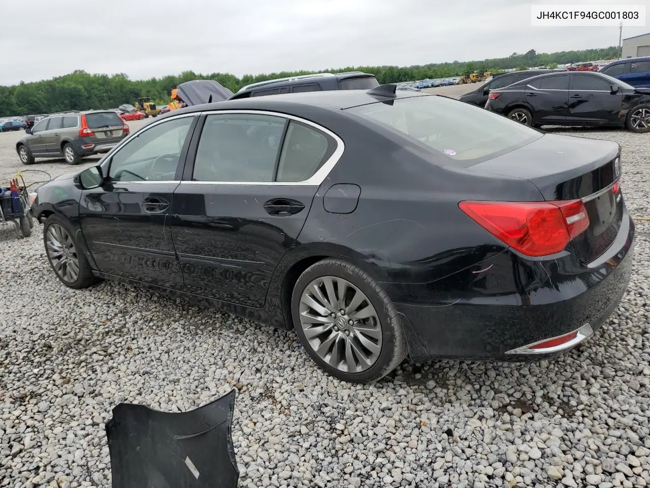 2016 Acura Rlx Advance VIN: JH4KC1F94GC001803 Lot: 55317555
