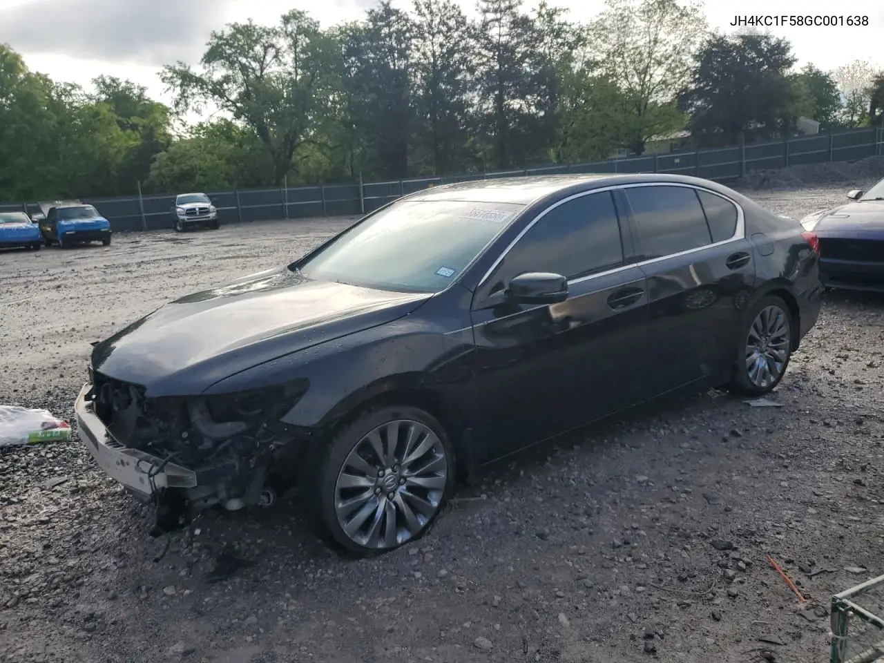 2016 Acura Rlx Tech VIN: JH4KC1F58GC001638 Lot: 55614355