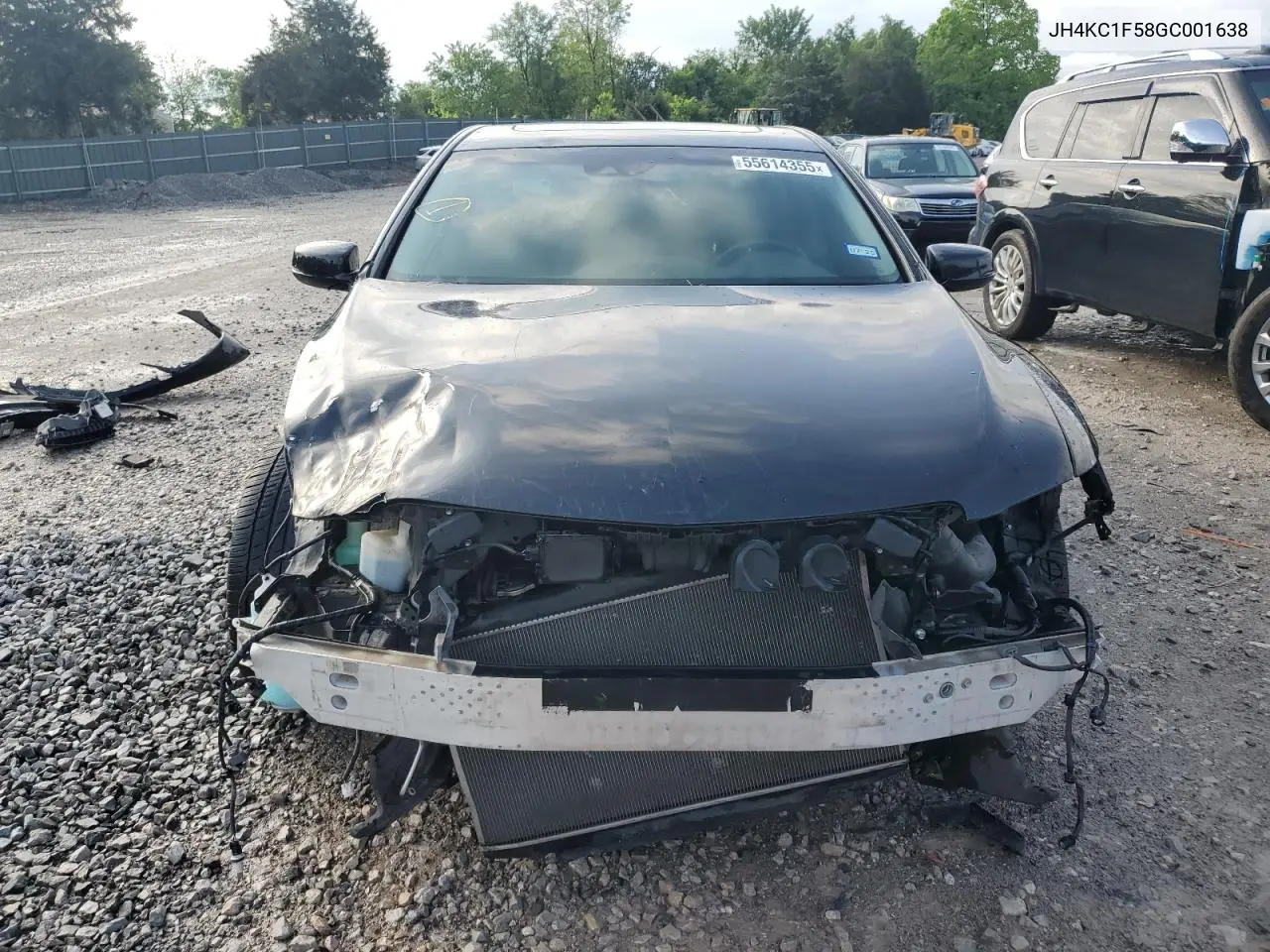 2016 Acura Rlx Tech VIN: JH4KC1F58GC001638 Lot: 55614355