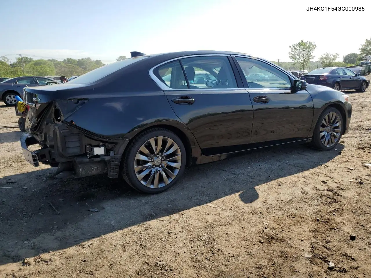 2016 Acura Rlx Tech VIN: JH4KC1F54GC000986 Lot: 55803395