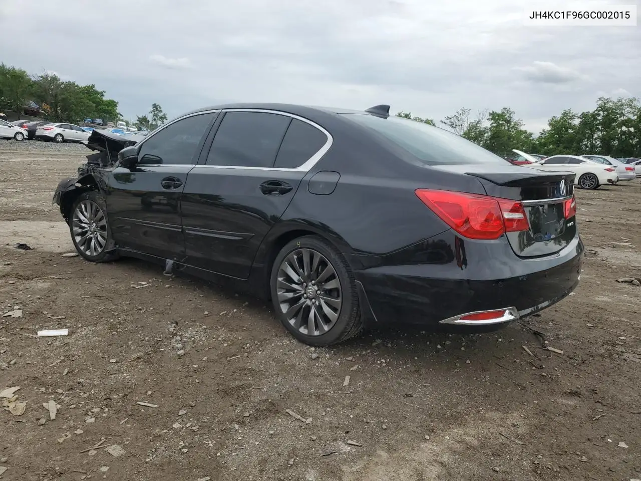 2016 Acura Rlx Advance VIN: JH4KC1F96GC002015 Lot: 58863265
