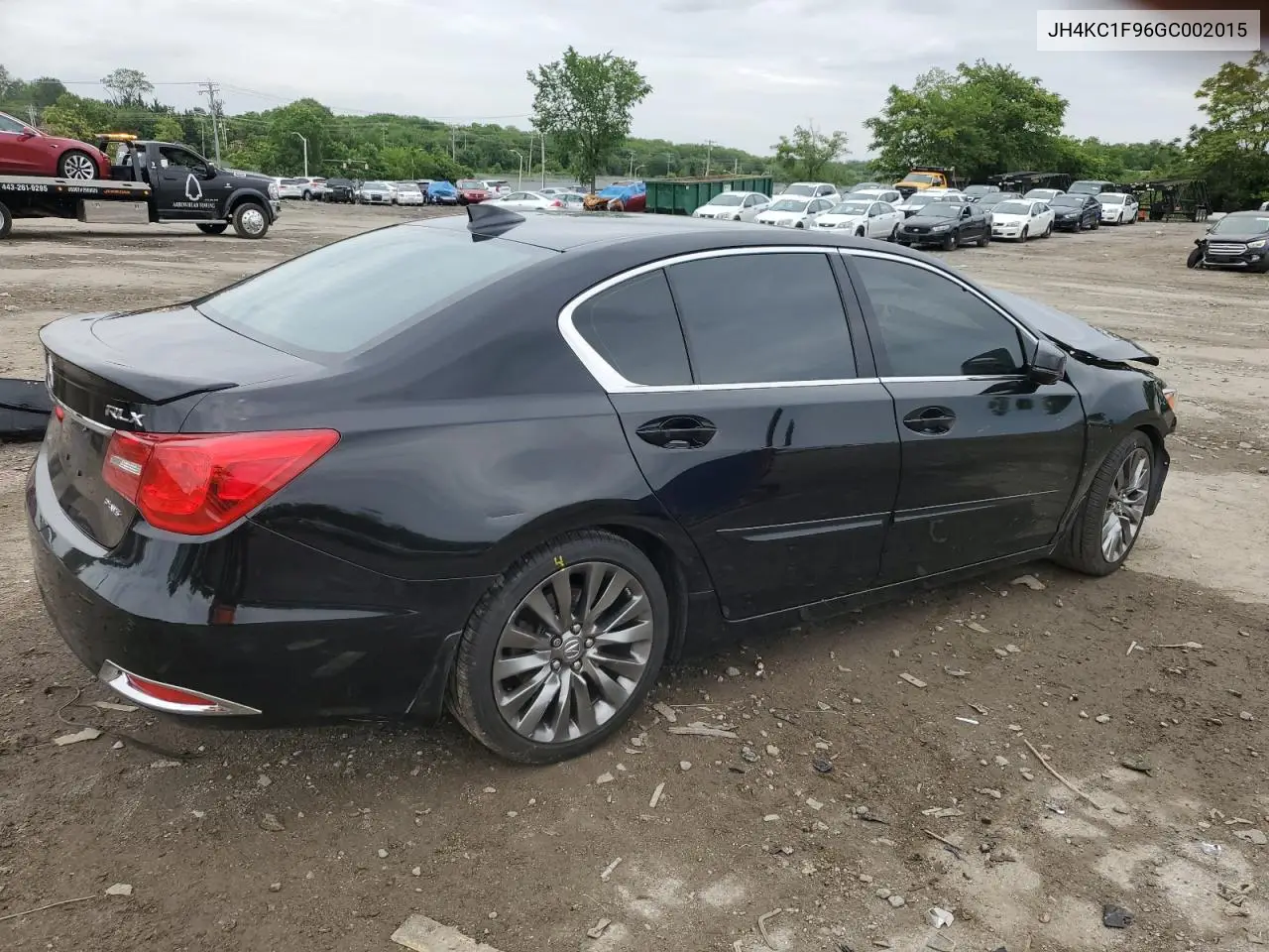 2016 Acura Rlx Advance VIN: JH4KC1F96GC002015 Lot: 58863265