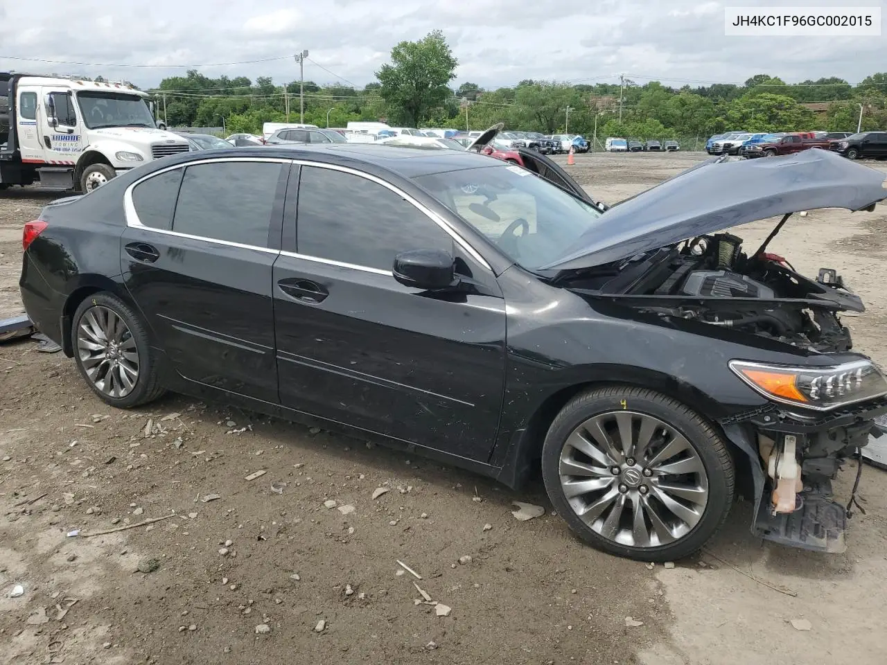 2016 Acura Rlx Advance VIN: JH4KC1F96GC002015 Lot: 58863265