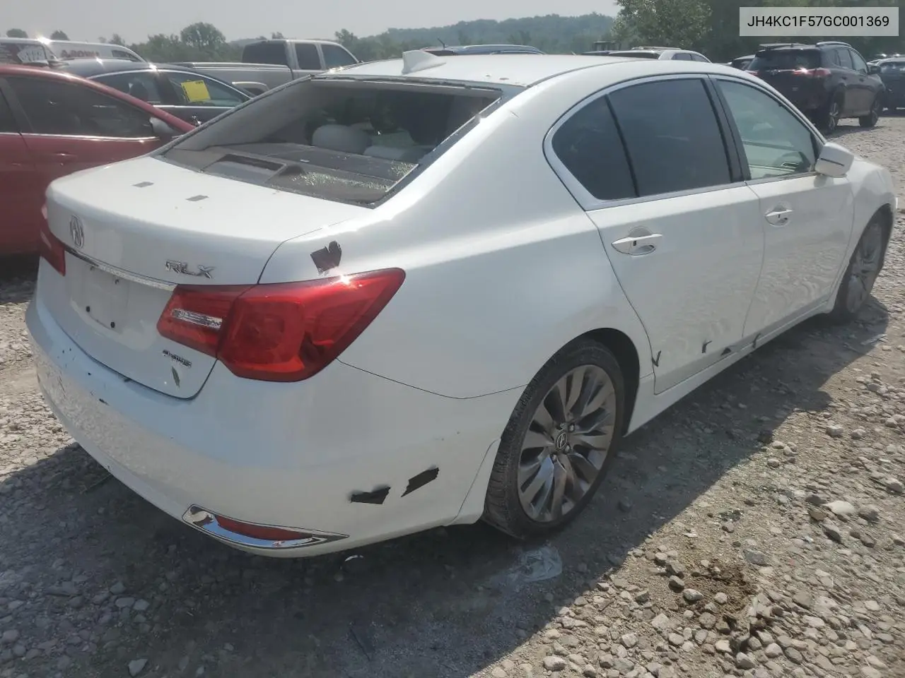 2016 Acura Rlx Tech VIN: JH4KC1F57GC001369 Lot: 59190235