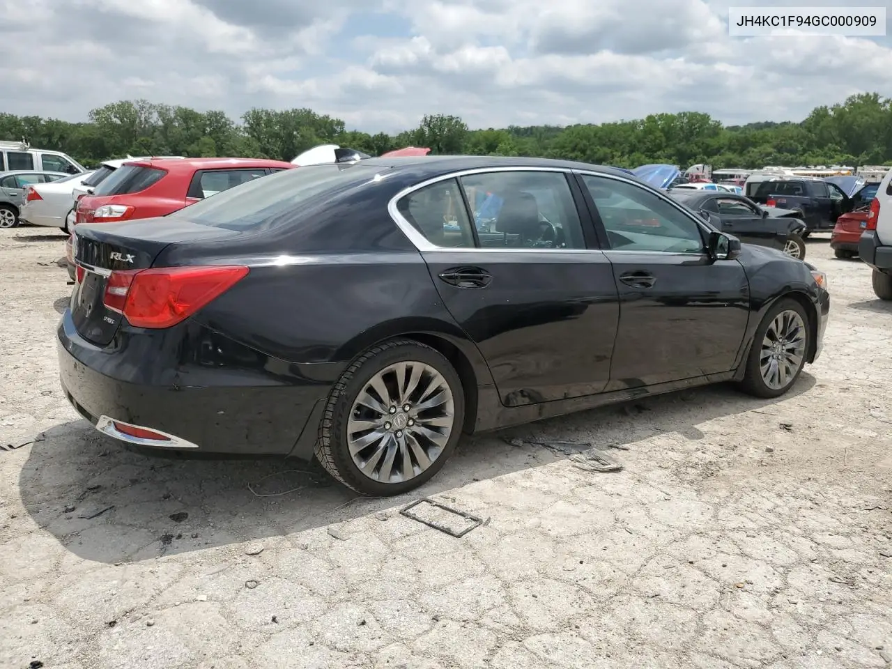 2016 Acura Rlx Advance VIN: JH4KC1F94GC000909 Lot: 59807725